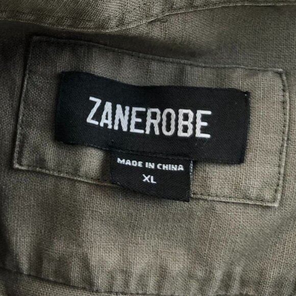 Zanerobe Men Shirt Size XL Lot Of Two Long Sleeve Button Up Plaid Casual Classic - Picture 6 of 14